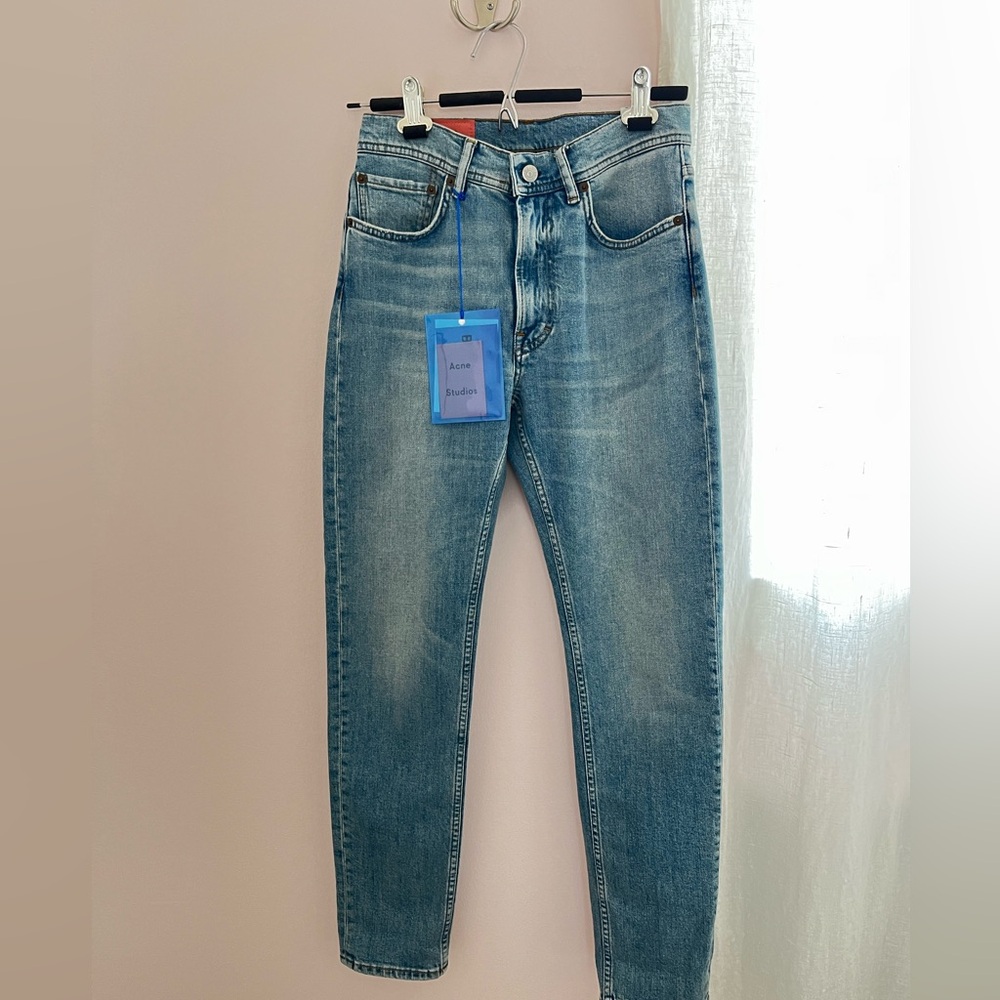 Acne Studios Bla Konst mid-rise jeans